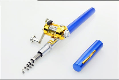 Mini Ice Fishing Rod Pocket Raft Rod Portable Gift Fishing Rod - sumet.shop