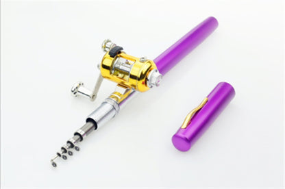 Mini Ice Fishing Rod Pocket Raft Rod Portable Gift Fishing Rod - sumet.shop