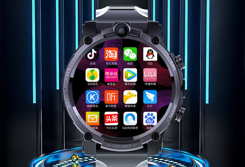 Smart Phone Watch 4G Full Netcom Video Waterproof Dual Camera Heart Rate Adult