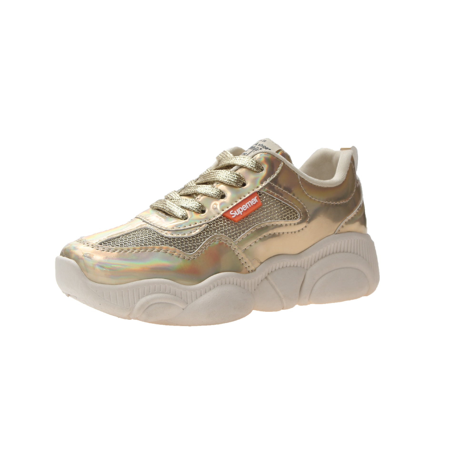 Lace-up Trendy Shoes Spring Fashion Old Shoes Women's Styles Increase Casual Ladies Lace-up Trendy Shoes