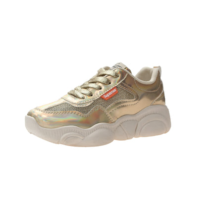 Lace-up Trendy Shoes Spring Fashion Old Shoes Women's Styles Increase Casual Ladies Lace-up Trendy Shoes