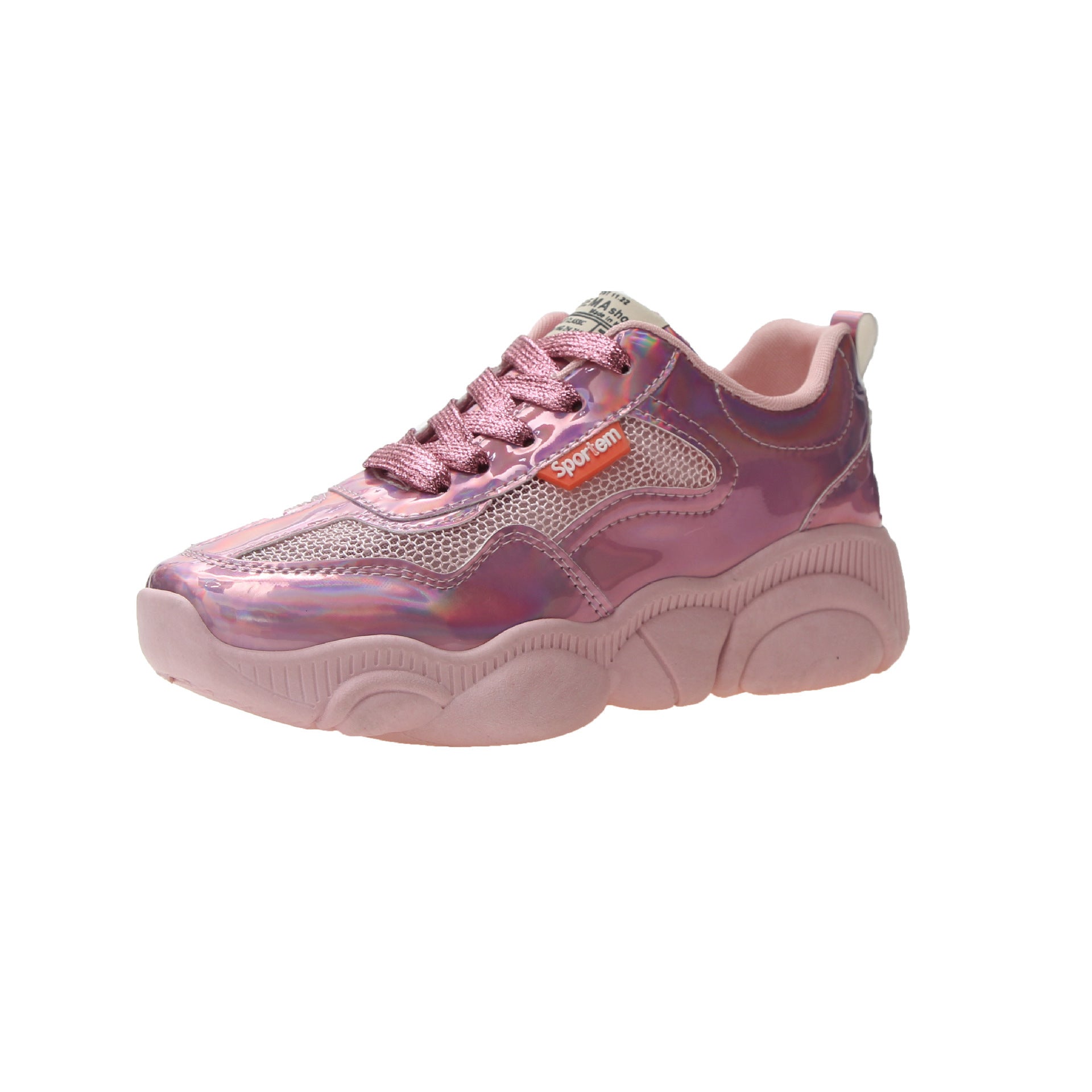 Lace-up Trendy Shoes Spring Fashion Old Shoes Women's Styles Increase Casual Ladies Lace-up Trendy Shoes