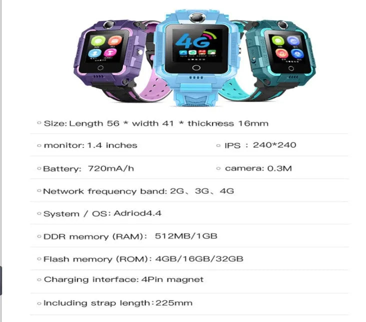 Children's Phone Watch 4G Full Netcom Children's Phone Watch