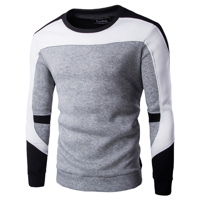 Men's Baseball Uniform Fashion Color Matching Sweater