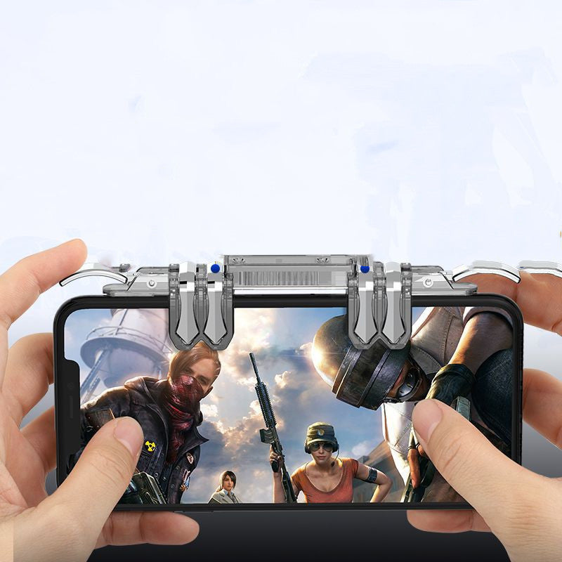 Mobile Gamepad Compatible with Apple, Eating Chicken Artifact Mobile Gamepad is Suitable For Quick Shooting Buttons