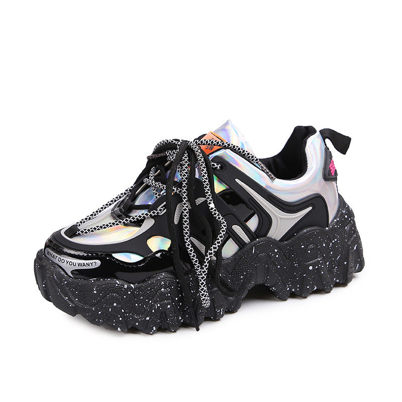 Women's Platform Sneaker Sponge Cake And Daddy Shoes