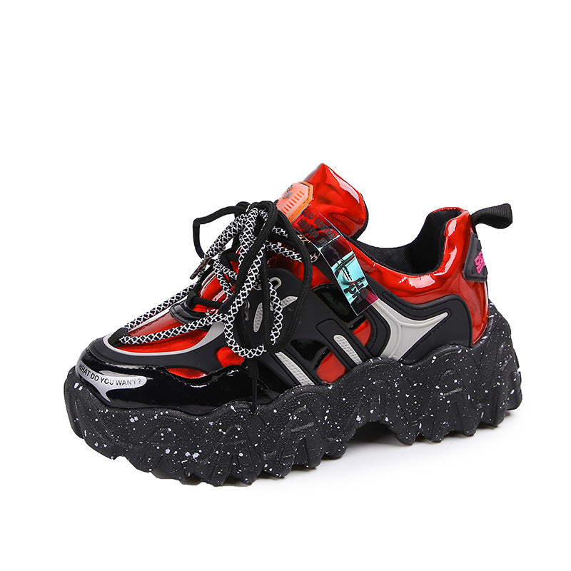 Women's Platform Sneaker Sponge Cake And Daddy Shoes