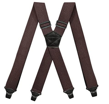 Men's Strap Clip Suspenders Rubber Buckle Aviation
