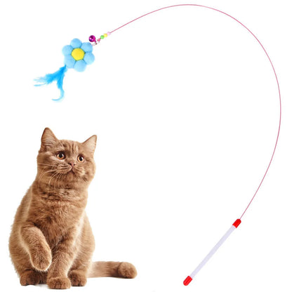 Toys For Cats, Sticks And Mice A Variety Of Combinations Of Toys For Cats, Sticks And Mice