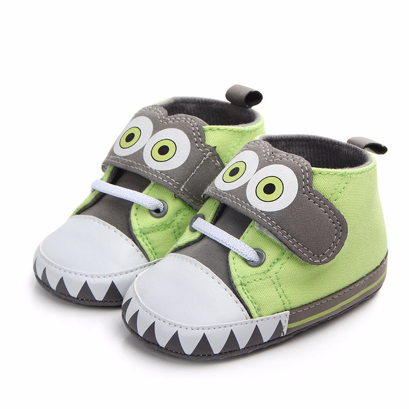 Cute Big Eyes Men'S And Women'S Soft-Soled Toddler Shoes Wholesale Trade