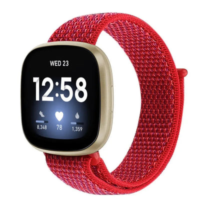 Wristband Velcro  Ban  Nylon Loop Strap Nylon Braided Wristband Velcro Single Loop