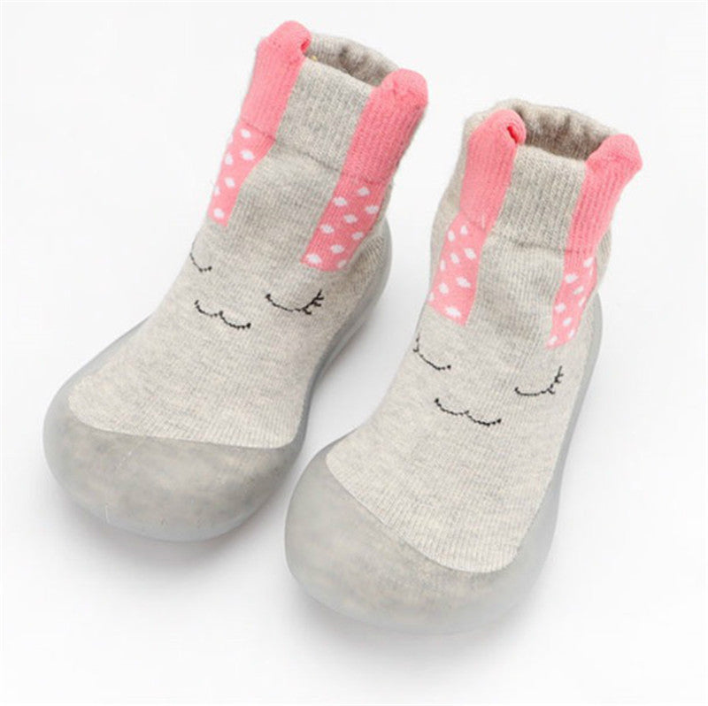 Children's Floor Socks 0-4 Years Old Baby Rubber-sole