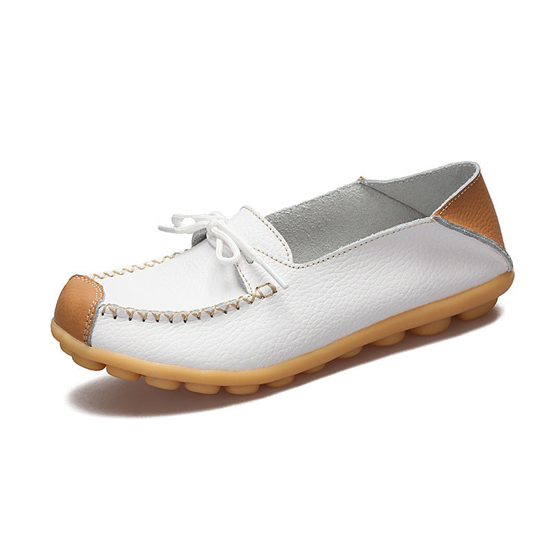 Casual Shoes Flat-bottomed Two-wear Step-on Single Shoes Casual Shoes