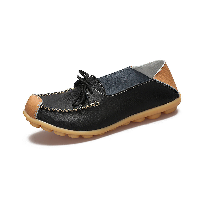 Casual Shoes Flat-bottomed Two-wear Step-on Single Shoes Casual Shoes