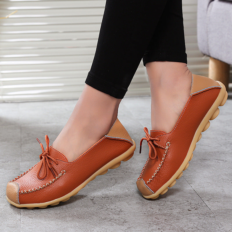 Casual Shoes Flat-bottomed Two-wear Step-on Single Shoes Casual Shoes