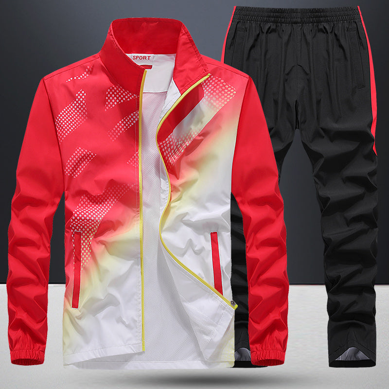 Men's Sportswear New Spring Autumn Piece Sets Man Sports