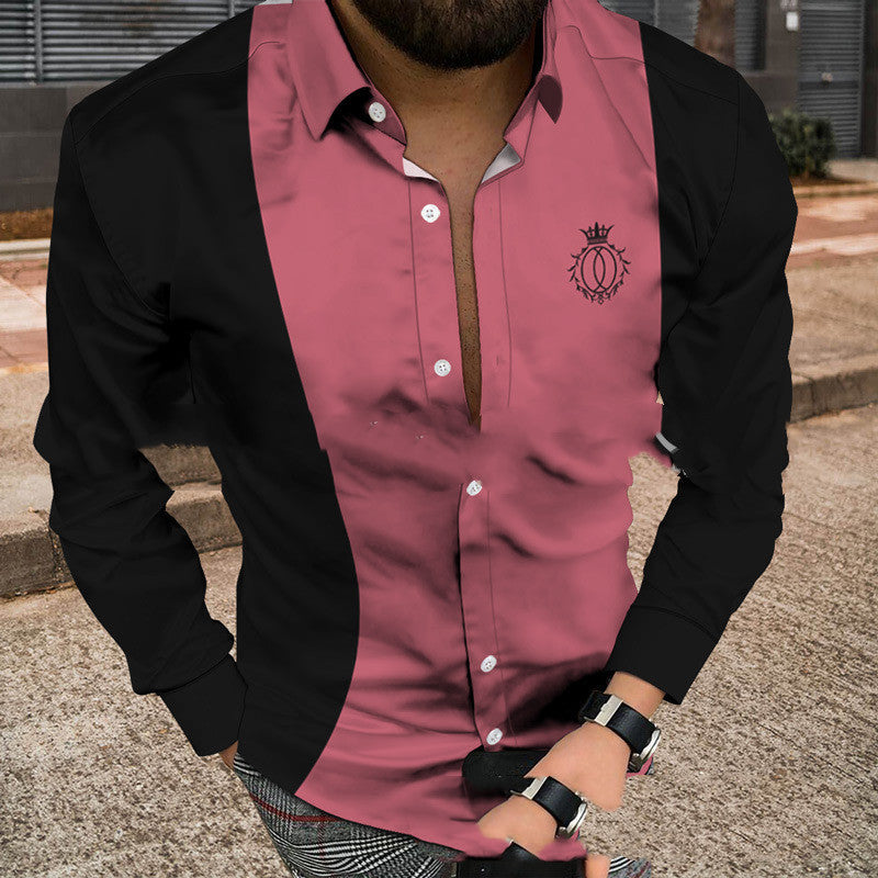 Men's Shirt  3d Shirt Loose Large Size Men's Shirt Digital Printing