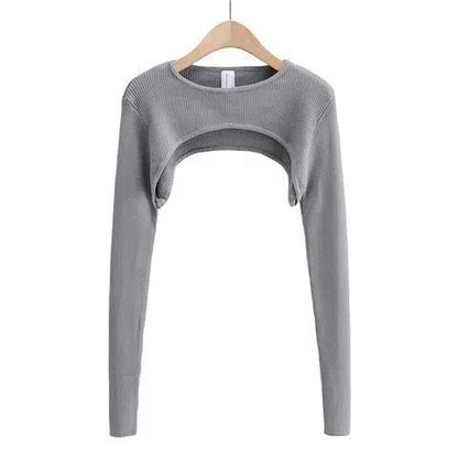 T-shirt Oversleeve Round Neck Pure Color All-matching T-shirt Oversleeve