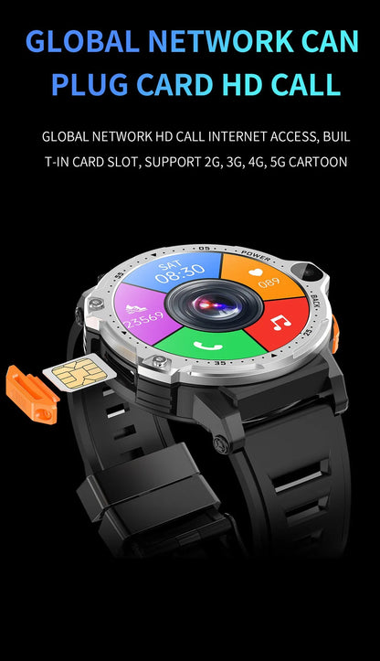 AP6 Smart Watch Dual Camera 4G AP6 Plug-in Card