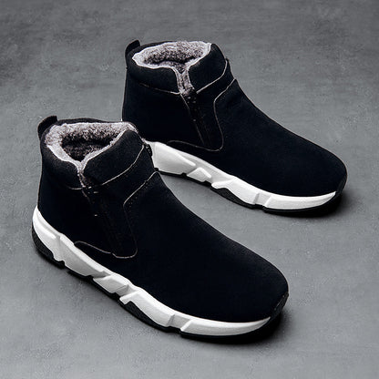 high waist cotton Boots shoes Plush thick warm high waist cotton shoes