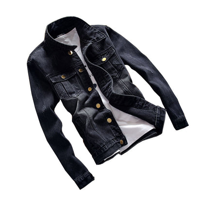 Denim jacket men's jacket