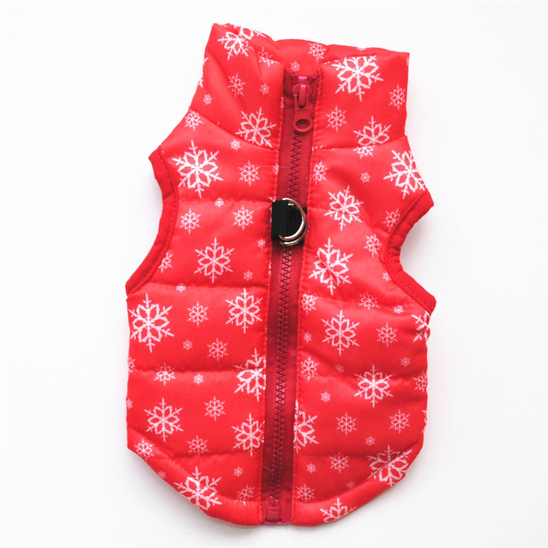 Pet dog cotton vest