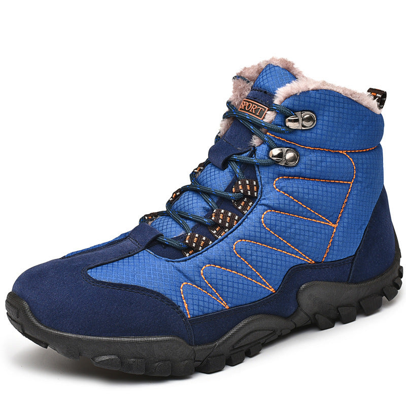 Winter outdoor snow boots plus velvet warmth plus size cotton boots list