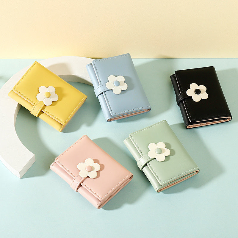 Cute Little Flower Coin Purse Wallet