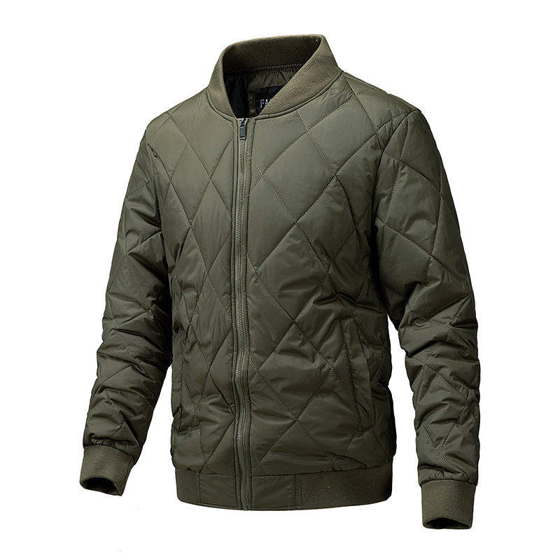 Solid Color European And American Cotton-padded Coat - sumet.shop