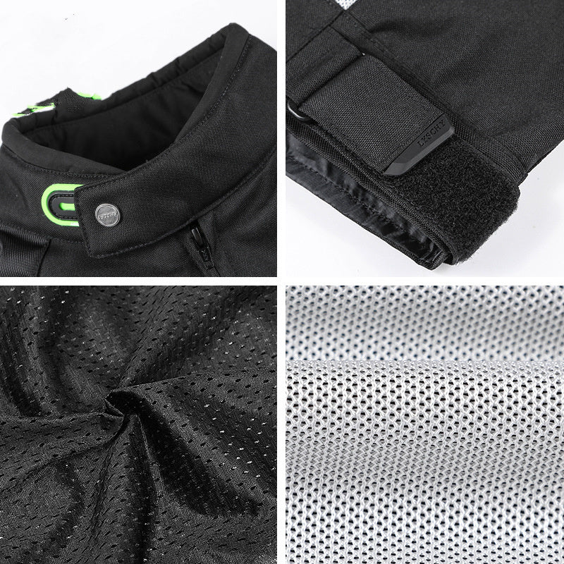 Motorcycle Mesh Summer Jacket Pants Men Women - sumet.shop