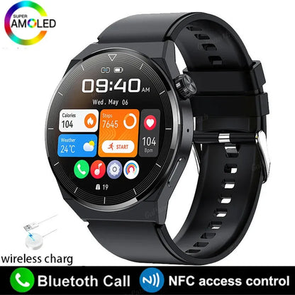 Multi-function Sport Smart Watch Fashion HD Large Round Screen Heart Rate GT3 Pro Multi-function Sport Smart Watch