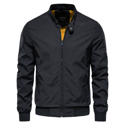 Jacket Casual Korean Jacket Fashion Slim American Men's Top Jacket