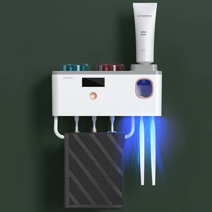 Ultraviolet Germicidal Toothbrush Rack Multifunctional Ultraviolet Germicidal Toothbrush Rack