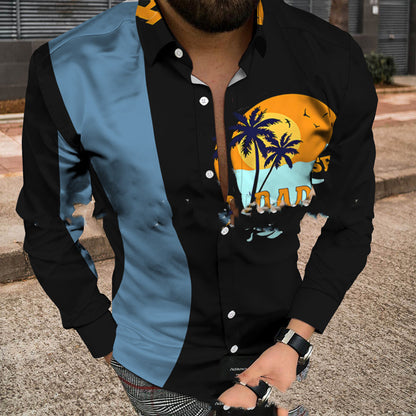 Men's Shirt  3d Shirt Loose Large Size Men's Shirt Digital Printing