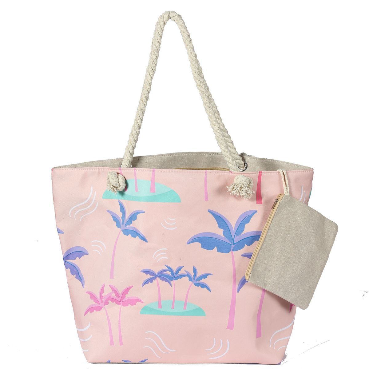 Beach Waterproof Bags Canvas Beach Tote Bag For Women.