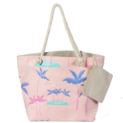 Beach Waterproof Bags Canvas Beach Tote Bag For Women.