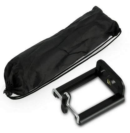 Professional Camera Tripod Stand Holder Mount For IPhone, Samsung Cell Phone, And Bag