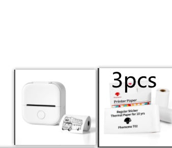 Portable Mini Thermal Label Printer Home Photo Printer Bluetooth-compatible Mini