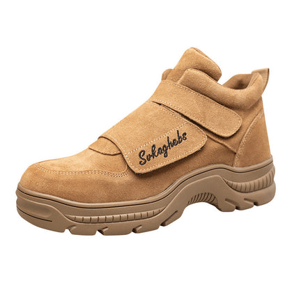 Work Boots Cowhide Safety Shoes Work Boots