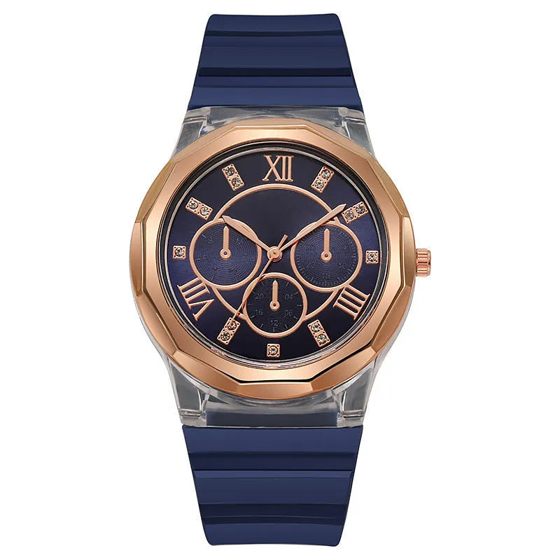 Silicone Watch Makaron Ins Women's Fashion Silicone Watch