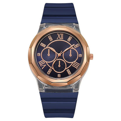 Silicone Watch Makaron Ins Women's Fashion Silicone Watch