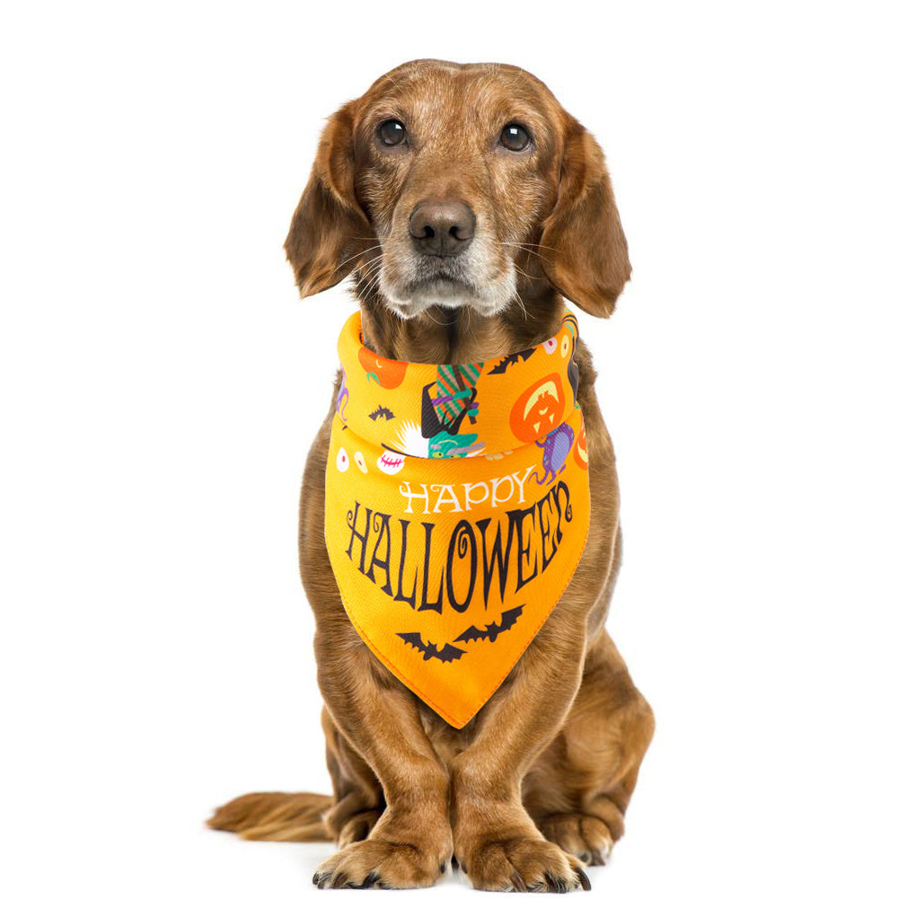 Halloween pet saliva towel