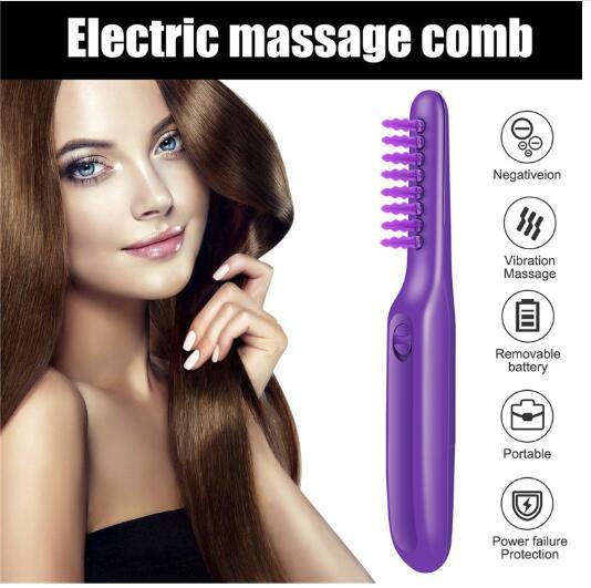 Electric Hair Brush Detangling Brush Scalp Massage