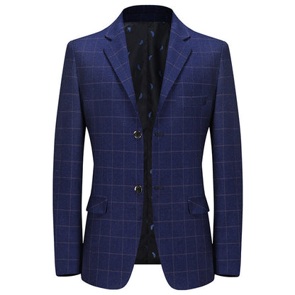 New Leisure Suits For Men Coat Plaid Fashion - sumet.shop