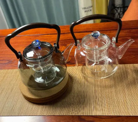 Glass Teapot High Borosilicate Glass Teapot With Lifting Beam