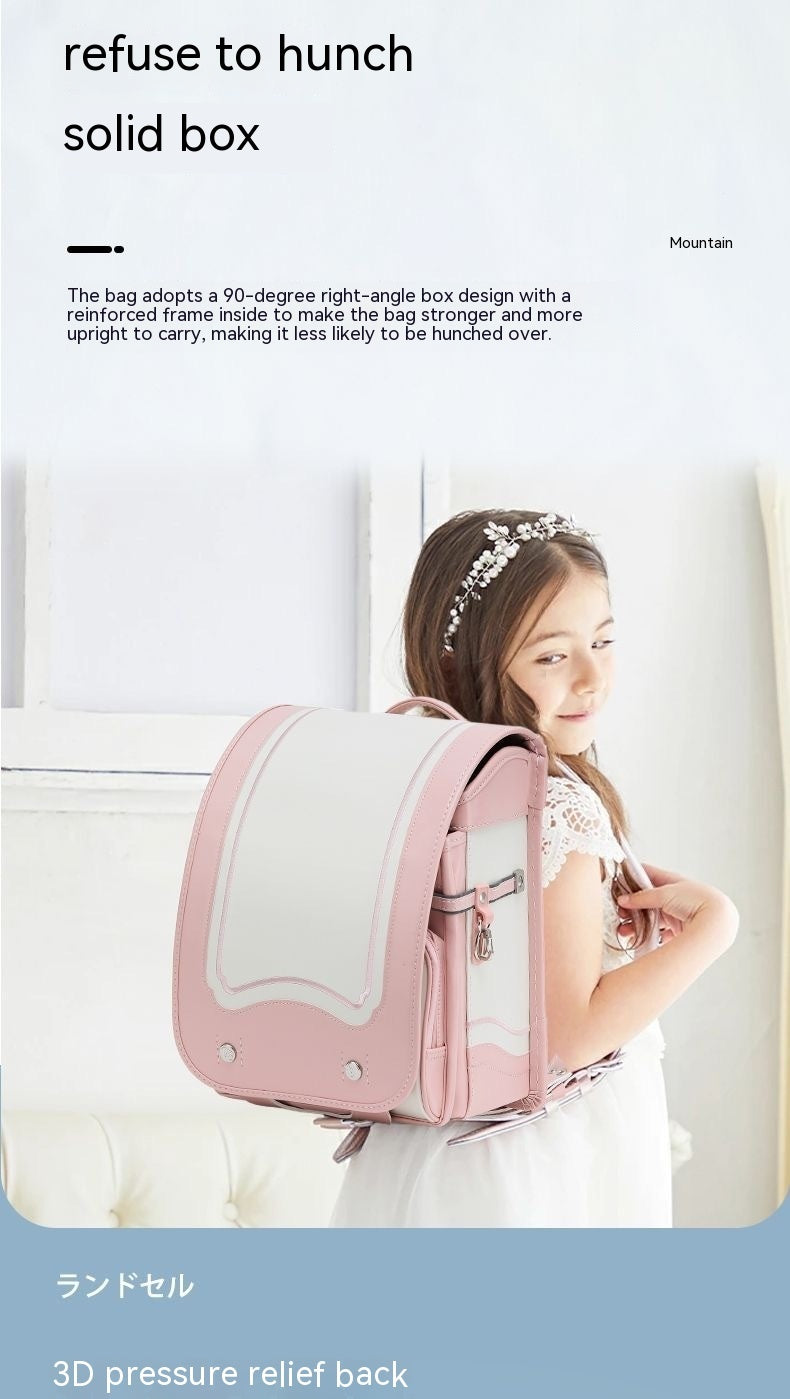 Schoolbag Angel Wings Flip Primary And Secondary School Students