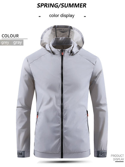 Jacket Summer Lightweight Breathable And UV-resistant Hooded Sun-proof Top