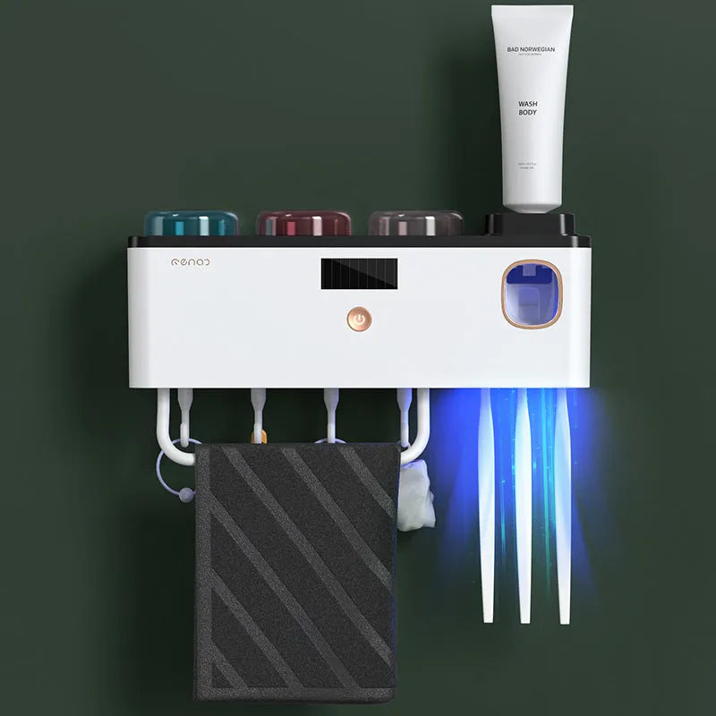 Ultraviolet Germicidal Toothbrush Rack Multifunctional Ultraviolet Germicidal Toothbrush Rack