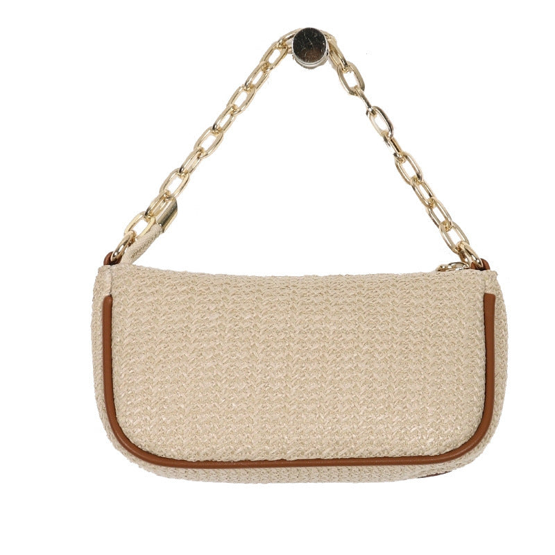 bag Beach portable straw bag