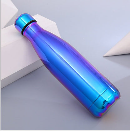 Hot Hot Hot Stainless Steel Vacuum Flask Hot Water  Outdoor Sport Thermal Water Bottle 500ML Coke Bottle